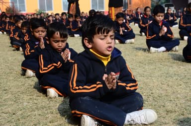 Sports and yoga facilities at Gurukul Public School Bahraich